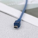 5x USB 2.0 Mini b 5 pin Male to Mini b 5 pin Male Cable Cord High Speed 30CM %o