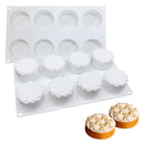 1pc Amazing Flowers Cake Mold Art Mousse Silicone Mould Pastry Chocolate  JR