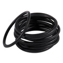 10 pieces 30mm x 2mm Rubber Sealing Discs Oil Filter O Rings black D4G5