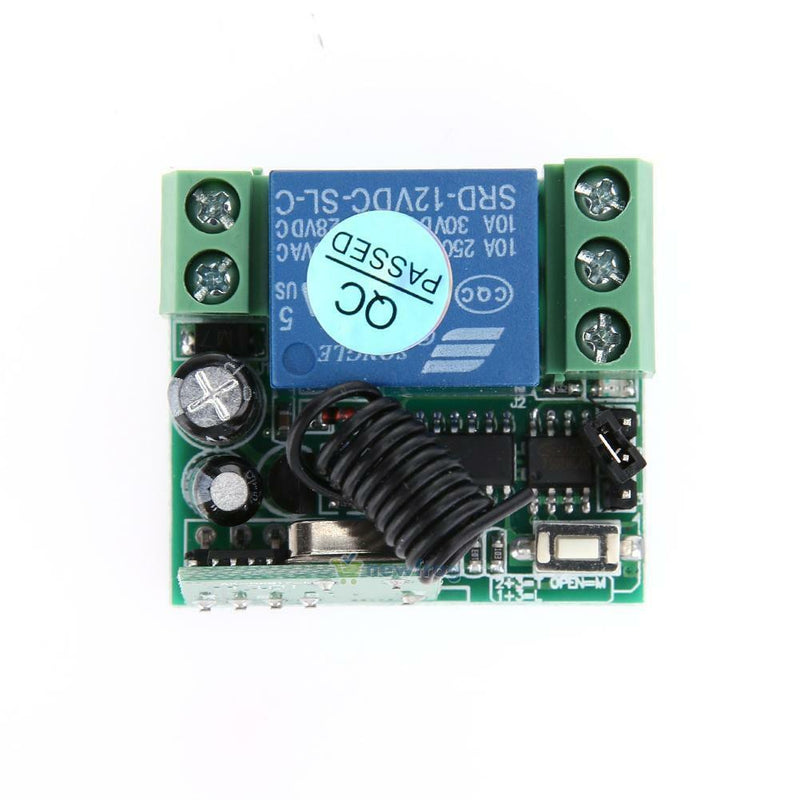 12 Volt Luggage Single Open + Metal Two Key Remote Control SN9F