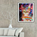 5D DIY Full Drill Diamond Painting Novelty Cat Cross Stitch Embroidery Kits