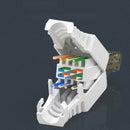 RJ45 CAT6 Ethernet Cable Connector Plug Toolless for POE Application CCTV bs