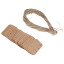 100Pcs Merchandise Display Price Tags Wedding Label Price Tags With String 20 Nw