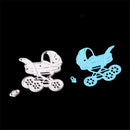 Baby Carriage Metal Cutting Dies Stencils for  Scrapbooking Card Making LJ