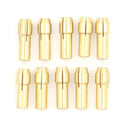 10pcs Brass Collet Mini Drill Chuck for Rotary Tool 4.8mm Dia 0.5mm-3.2mm FT