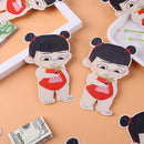 10pcs/Set Creative Cartoon Red Envelopes Chinese New Year Money Pockets (9) A