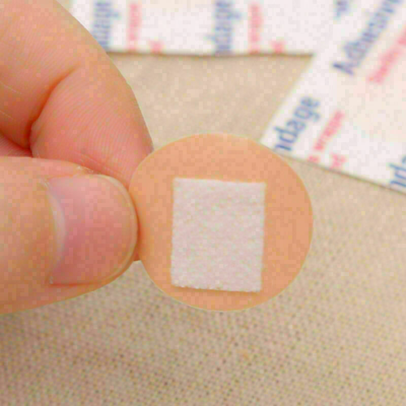10pcs Round Band First Aid Pad Wound Closure Stickers Ba L0S5 Adhesive Patc A5O8