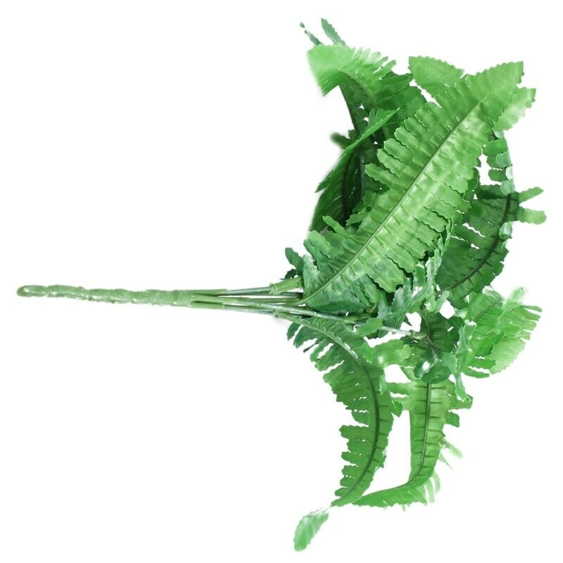 1 x Plastic Artificial Turtle Green Artificial grass leaf plant house for w T2R9