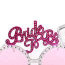 Bride To Be Glasses Pink Diamond Ring Shower Bride Sunglasses Bachelorette`Party