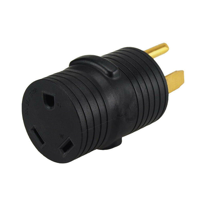 New NEMA 14-50P Male to NEMA TT-30R Female Power Adapter Connector for RV