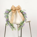 Artificial Garland 18 '' Wreath Door Farmhouse Showcase Wedding Party Decor