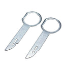 2 Pcs Of Tool Sets For CD Stereo Radio Key Compatible With Auto Car