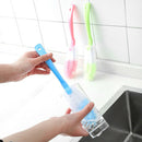 Glass Bottle Cup Cleaner Kitchen Washing Cleaning Tools Cleaning Brush Set-