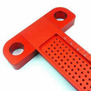 Precision Woodworking T-Square Measuring Tools Scribe Aluminum Alloy