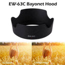 For Canon Ef-S 18-55Mm F/3.5-5.6 Is Stm 58Mm Camera Lens Hood Lens Protetor V2G5