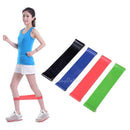 Elastic Resistance Band Sets For Exercise Yoga Training - 4 Types/Pack