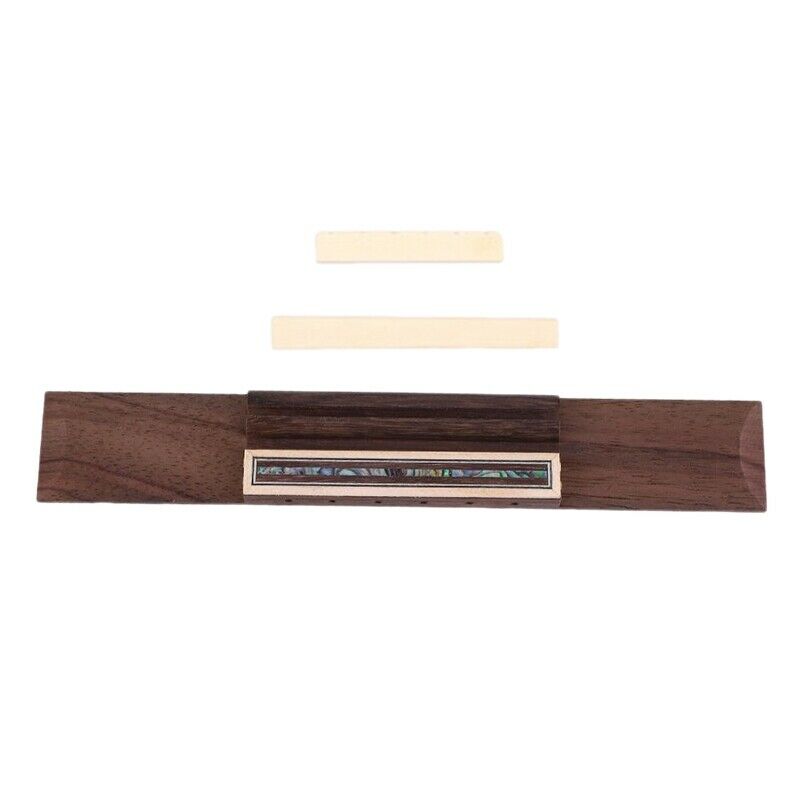 Rosewood Classical Guitar Bridge & Cattle Bone Classic Guitar Nut & Cattle