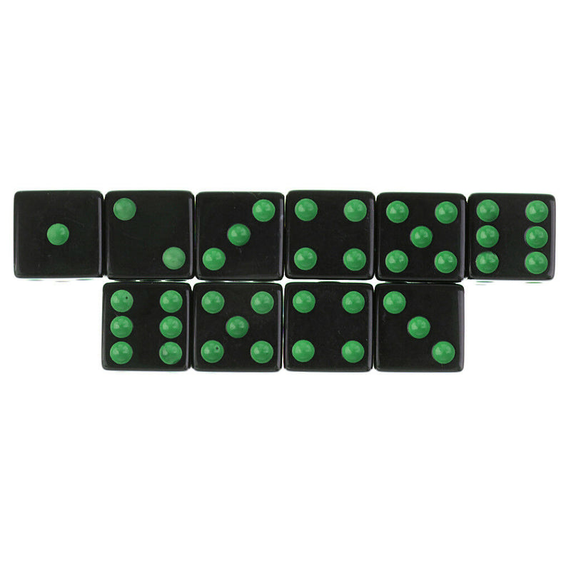 20Pc Plastic Dice D6 Dotted for Dungeons and Dragons D&D RPG Game Player