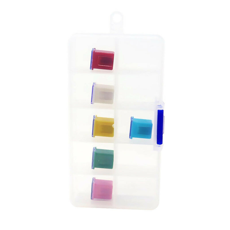6PCS Car Fuse Female TALL Square Shaped Assortment Set 20A 30A 40A 50A 60A for