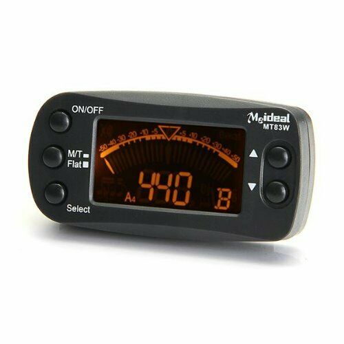 Black Guitar Bass Violin Ukulele Tuner MT83W