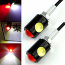 2pcs Bolt-On LED Lamps License Plate Car Auto Brake Tail Fog Light Universal New