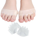 Silicone Gel Insoles Forefoot Pads Pain Relief Toe Separator Foot Insert-Cushion