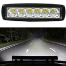 18W 800LM Bright Light Spot 6LED Work Bar Driving Fog Lamp For Truck Offroa S0M4
