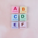 6pcs alphabet rubber pencil eraser set stationery novelty children party gift-OZ