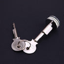 Glass Lock Zinc Alloy Showcase Push Glass Display Cabinet Cylinder Locking Lock