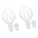2PCS Clear Lily Pipe Outflow For 12/16mm 16/22mm Tube Aquarium Planted Tank