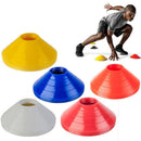Set of 10 Space Markers Cones Soccer Football Ball Trainer Training EquipmeME