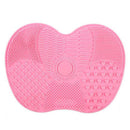1Pcs Silicone Makeup Brush Cleaner Pad Scrubber Board Cleaning Mat Hand Too