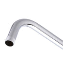 24" 60cm Stainless Steel Wall Mounted Tube Rainfall Shower Head Arm Bracket