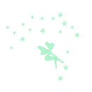 Luminous Wall Stickers Light Switch Decor Decals Art Mural Room Decor Stars