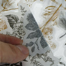 60pcs native flower gilding stickers decoration diy diary planner scrapbookingM&