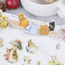 100pcs rabbits cardstock die cuts for scrapbooking happy planner/card makinME