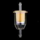 Universal Petrol Inline Fuel Filter LARGE Car Part Fit 8mm Pipes