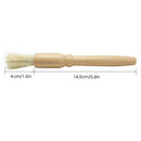 2 Pcs Coffee Grinder Cleaning Brush Wood Dusting Brush for Espresso StationsA9K6