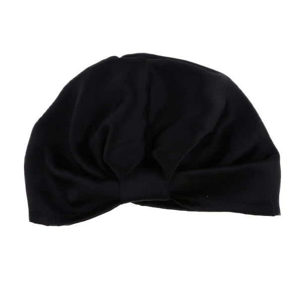 2 pack Women's Silk Sleeping Cap Night Sleep Hats Hair Care Scarves Bonnet