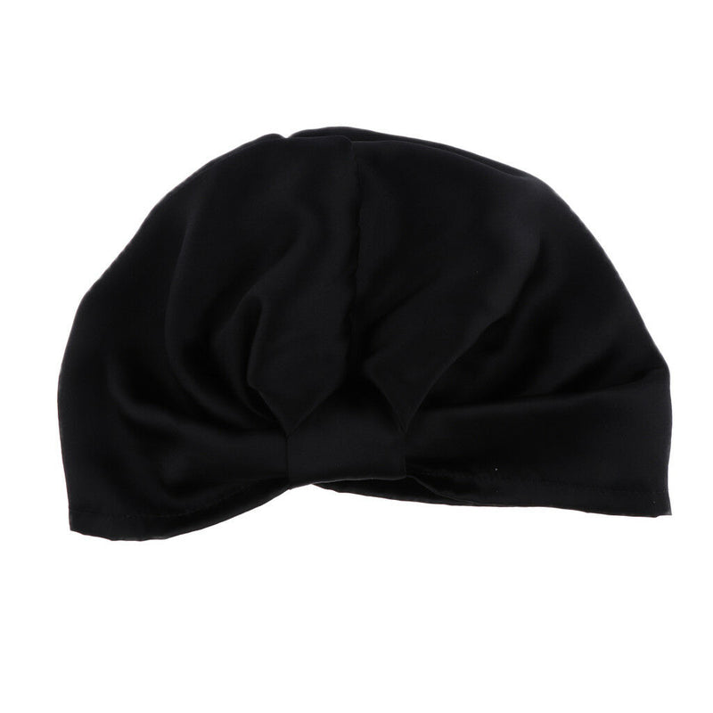 2 pack Women's Silk Sleeping Cap Night Sleep Hats Hair Care Scarves Bonnet