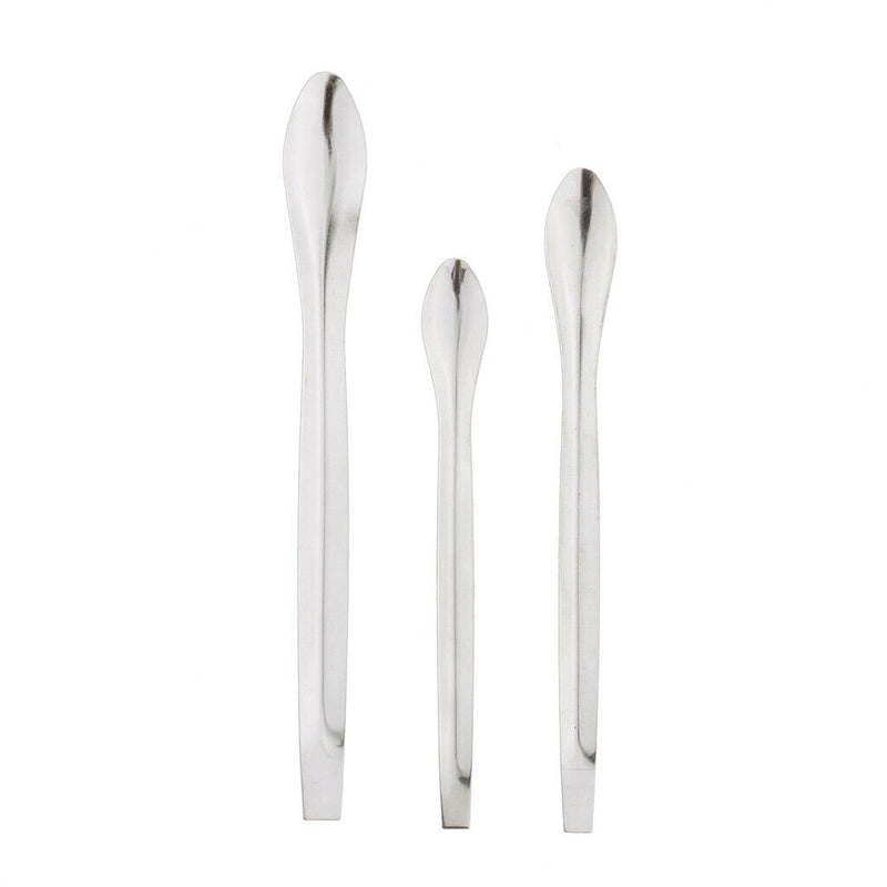 3pcs/Lot Metal Little Lipstick Spoons for Lipstick DIY Making Material Scoops