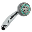 3 Modes Adjustable Explosive-proof Chrome ABS Bathroom Rainfall Shower Head A