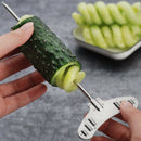Rotating Manual Magic Roller Spiral Slicer Radish Potato Spiral Cutter
