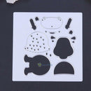SN9F Hippo Cutting Dies Stencil DIY Scrapbooking Album Decor Paper Card Craft