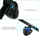 Smart Fishing Bite Alarm Sound Light Alert Bell Clip On Fishing Rod Fishes Bite
