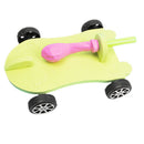 Diy Balloon Powered Car Recoil Force Science Technology Experiment Students