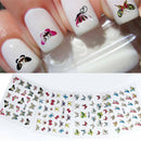 24 Sheet of Butterfly Nail Art Water Transfer Stickers Assorted Butterflies