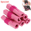 6pcs Magic Foam Sponge Hair Curler DIY Wavy Hair Curler Rollers Styling To BX