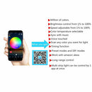 Wireless Alexa Voice App W/IR Remote Controller For RGB 5050 LED Strip Light ST