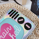 Creative Funny Personality Tv Messenger Bag Girl Cute Cute Three-Dimensiona